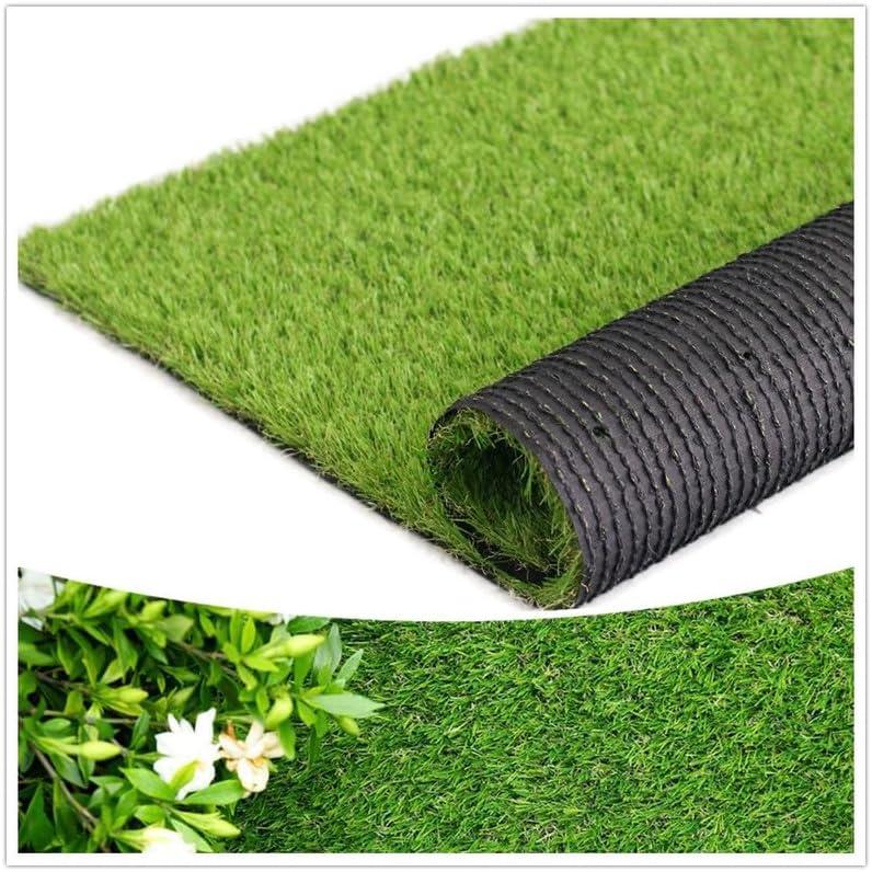 Artificial Grass Turf Outdoor, 3FT x 10FT (30 Square Feet) 1.38" Thick Fake Realistic Pet Grass Rug Synthetic Lawn Carpet, Astroturf Faux Indoor Landscape for Patio, Garden, Yard, Balcony