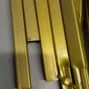 Gold Metal Arch Backdrop Stand 2 Set 7.2FT, 6FT Wedding Arch Stand Arched Door Frame for Birthday Party Baby Shower Ceremony Indoor Outdoor Celebration Decor (7.2FT, 6FT)