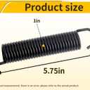 Ziyuan 5-3/4 inch Recliner Mechanism Extension Springs,Recliner Springs Replacement for Lane, Action, and HomePlace Group Recliners