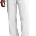 Red Kap Men's Wrinkle-Free Regular Fit Twill Blend Work Pants, 34W x 34L
