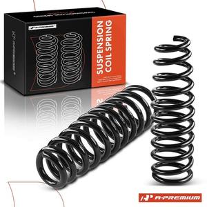 Front Left & Right Side Coil Springs for Lincoln MKZ 2010 2011 2012 V6 3.5L, 2 Packs