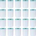 L LIKED 4"x 6" Direct Thermal Labels White Perforated Shipping Labels, 250 per Roll, Pack of 20 Rolls - Commercial Grade