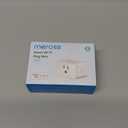 meross Smart Plug Mini, 15A & Reliable Wi-Fi, Support Apple HomeKit, Siri, Alexa, Echo, Google Assistant and Nest Hub, App Control, Timer, No Hub Needed, 2.4G WiFi Only, 2 Pack