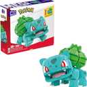 MEGA Pokmon Action Figure Building Toys for Kids, Jumbo Bulbasaur with 355 Pieces, Buildable and Poseable, 7 inches, 7 Year Old Gift Idea