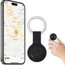 GPS Tracker for Vehicles, Cars, Pets, Kids & Valuables – No SIM Card, No Subscription – Real-Time Global Tracking Device – Compatible with iOS & Android