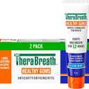 TheraBreath Healthy Gums Toothpaste, Fights Bad Breath for 12 Hours, with Stannous Fluoride for Anticavity & Gingivitis Protection, Clean Mint, 4 Oz, 2-Pack
