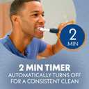 Spinbrush Smart Clean Battery Powered Electric Toothbrush for Adults with Dual Action Head, Pacer & Timer, Midnight Blue, Soft Bristles, 1 Count