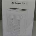 Portable Air Conditioners, 40oz Water Tank, 3 Wind Speed & 3 Cool Mist, 1-3H Timer & 7 LED Light, Personal Air Conditioner Small Mini Air Conditioner Portable Air Cooler for Room/Office