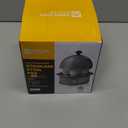 Annie & Mia Design Electric Egg Cooker, All Stainless Steel 7 Egg Capacity egg boiler, 360W, Hard, Medium, Soft Boiled Egg Poacher, egg steamer, Multi-function, Auto Shut-Off Function, BPA-free