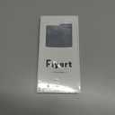 Fiyart Designed for iPhone 16 Pro Max Case Cute Flower Floral Sunflowers Design,Soft Slim TPU Anti-Scratch Phone Cover for Women Girls 6.9"-Black