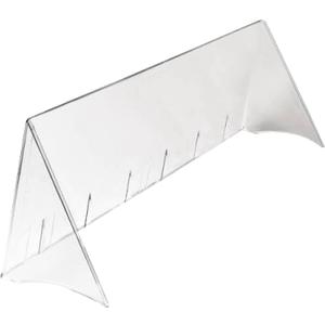 TayMac DG28 PTAC Air Deflector 29.5 in., Air Conditioner Vent Deflector, Clear Plastic Hot and Cold Air Vent Deflector, Air Conditioner Accessory for Better Comfort and Home Improvement