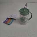 Dr. Brown's Baby Formula Mixing Pitcher with Adjustable Stopper, Locking Lid, & No Drip Spout, 32oz, BPA Free, Olive (Olive)