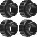 4 Pcs SP1500UNPAK2C Union Connection Kit, 1-1/2-inch Socket by 2-inch Slip Flush Union Connectors Pak Replacement, Compatible with Hayward Pumps/filters and Chlorine Feeders