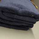 Madison Park 800GSM Bathroom Towel Set of 8 100% Cotton Bath Towel Set for Bathroom Luxurious Highly Absorbent 2 Bath Towels 2 Hand Towels 4 Washcloths Quick Dry Spa Quality Slate Blue, Multi-Size Set