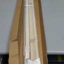 LazBlinds No Tools No Drill 1" Vinyl Mini Blinds, Cordless Blinds for Windows, Light Filtering Horizontal Window Blinds & Shades, 27" W x 64" H, Cream