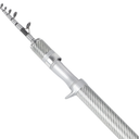 Goture Minhe - 1.8m Carbon Fiber Telescopic Trout Fishing Rod - Shrinkable 35cmUltra-light carbon, spiral reel seat, freshwater and marine use, portable travel design
