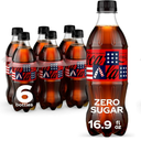 Coke Zero Sugar Diet Soda Soft Drink, 16.9 fl oz, 24 Pack (EXP 07/06/26)