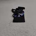 Airplane Foot Hammock, No Collapse Foot Rest for Plane Travel with Extended Adjustment Strap, Portable Desk Foot Hammock with Thickened Foam, Foot Sling Travel Essentials to Relax Your Feet (1 Pc Black)