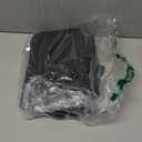 Femuar Reusable Lunch Box for Men/Women - Insulated Lunch Bag Leakproof Lunchbox for Work Office Picnic Beach - Freezable Lunch Cooler Bag with Adjustable Shoulder Strap - Black (Medium Size)