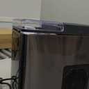 Aeitto Nugget Ice Maker Countertop, Pellet Ice Machine Soft Chewable Ice 40lbs/Day, One-Click Operation, Auto Self-Cleaning Crushed Ice Makers Stainless with Scoop for Home/Kitchen/Office (Grey)