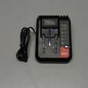 Biswaye PCC692L Rapid Charger Compatible with Porter-Cable 20V Battery and Compatible with Black & Decker 20V Battery, for LBXR20 LBXR2020 PCC680L PCC681L PCC685L 20-Volt Lithium Power Tool Batteries