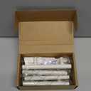 Ravinte 6 Pack | 5 Inch Cabinet Pulls White Stainless Steel Kitchen Drawer Pulls Cabinet Handles 5 InchLength, 3 Inch Hole Center