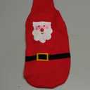 Dog Christmas Sweater for Medium Dog Girl & Male, Knitting Collar Soft Warm Doggy Festive Holiday Winter Sweater, Puppy Funny Clothing for Outdoors Playing (Santa Claus, M)