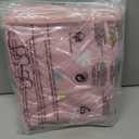 IEUUMLER Washable Pee Pads for Dogs, 2 Pack Non-Slip & Waterproof Whelping Pad, Reusable Puppy Potty Training With Fast Absorbent for Playpen EU007 (Pink Dinosaur, 24"X48"-2pcs)