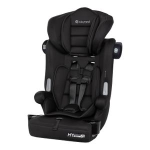 Baby Trend Hybrid SI 3-in-1 Combination Booster Seat, Hoboken Black Side-Impact Protection, 3-Stage Growth Design, Adjustable Headrest, Cushioned Comfort, MFG Date 03/14/2026