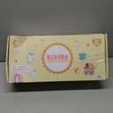 BABESIDE Lifelike Reborn Baby Dolls Doreen - 20 Inch Cute Realistic Baby Doll Sweet Smile Girl Soft Body Reborn Toddler Dolls Real Life Baby Dolls for Kids 3+ & Collectors