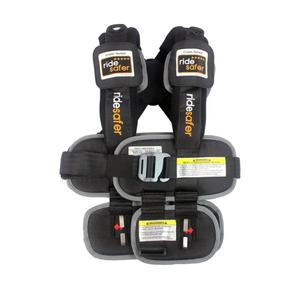 RideSafer - Extra Small (XS) Black, Lightweight, Compact, Portable Car Seat, 2+ years; 26.5–40 lb - Perfect for Travel and Everyday Child Safety