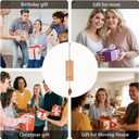 Wind Chimes for Outside Natural Bamboo Windchimes Unique Rain Chime Sound Healing Instruments Gifts for Mom Indoor Outdoor Zen Decorations for Patio Porch Garden and Backyard (Fm-Chord)