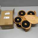 Bamboo Margarita Salt Rimmer Set  5-Tier Rotating Salt and Sugar Glass Rimmer with Tajn Rimmer & 10 Sponges  Cocktail Rimmer for Home Bars, Parties & Bartenders