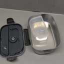 Electric Lunch Box Food Heater for Adults 80W Portable Food Warmer for Car/Home 1.5L Heated Lunch Box for Adults, 12V/24V/110V Loncheras para Hombres de Trabajo lonchera elctrica porttil (piano grey)