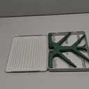 haakaa Portable Baby Bottle Drying Rack with Tray, Space Saving Bottle Drying Tree for Bottles/Pump Parts/Pacifiers,Easy-Store Dryer Rack Great for Home & Travel, BPA Free (Green)