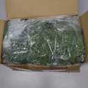 Dingion 1 Pcs 6 ft Christmas Cedar Garland - Artificial Realistic Green Faux Cedar Pine Garland Soft and Thick for Home Table, Mantle, Wall, Door, Indoor & Outdoor Christmas Party Decorations