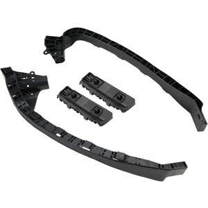 Bumper Headlight Retainer Bracket Mount Support Kit Fits Acura TSX 2009 2010 2011 2012 2013 2014, Left& Right Side, Set of 471140-TL0-G01, 71190-TL0-G01, 71193-TL0-G00, 71198-TL0-G00