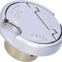 Keenso Fuel Gas Tank Cap,Stainless Steel GY6 Fuel Cap with Key Locking Fuel Tank Cap Replacement for RUCKUS,ROKETA,KAZUMA