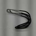 Garden Hose Holder Water Hose Hanger Wall Mounted, 304Stainless Steel Solid Hose Hook Holds Up to 50Ft Garden Hose, Expandable Hose, Water Hose(Black Paint, Pack of 2)