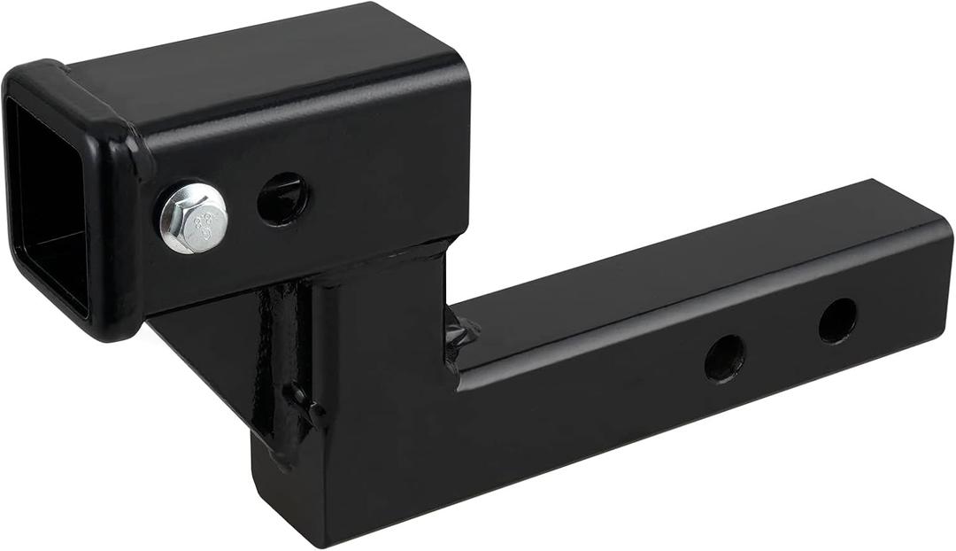 9" Heavy Duty Solid Shank Trailer Hitch Extension Adapter 4.5" Extender Riser/Drop for 2" Receivers 7 Hitch Extension Adapter 4.5" Riser/Drop