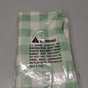 Smiry Rectangle Table Cloth, Waterproof Vinyl Tablecloths with Flannel Backing, Wipeable Buffalo Plaid Table Cover for Indoor and Outdoor (Sage Green & White, 60"x84")