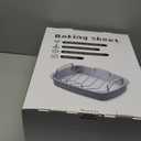 Nonstick Turkey Roasting Pan with Rack - 1713 Inch Extra Large Roaster Pan, Deep Turkey Tray for Oven, U-Shaped Rack, Wider Handles, Ideal for Ovens, Thanksgiving, and Christmas