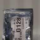 TOPPROS Pack of 30 Flat Corner Brace Plates Metal Joining Plates Connector Repair Bracket with Fixing Screws, 2.4 inchx0.6x0.08 inch , 2 Holes,Stainless Steel, Silver Color