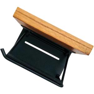 GLEAVI Bathroom Roll Paper Hanging Rack Wood Shelf Punch Toilet Paper Holder for Bathroom Organization Multi-use Storage for Phone and Accessories Modern Design