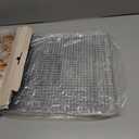 HIWARE Oven-Salf Collapsible Cooling Rack for Baking, 3 Tier 12x 16.5, Stainless Steel and Fit Half Sheet, Stackable Wire Cooling Racks for Cookie, Pizza, Cake