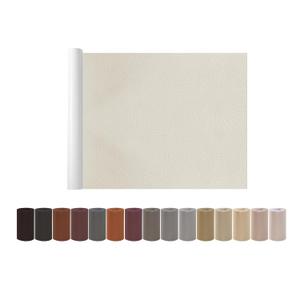 Leather Repair Patch Tape, Ivory 17 x 61 Inches Self Adhesive Leather Repair Kit for Furniture, Car Seat,Vinyl Leather Repair Kit for Office Chairs, Bags, Luggage