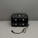 Sunbeam Wide Slot 4-Slice Toaster, Black (003911-100-000)