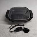 Free Ceramic Electric Skillet, Dishwasher Safe, Rapid Heat Up