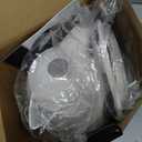 OVENTE Electric Kettle, 1.7L Fast Boiling Water Heater for Coffee or Tea, BPA Free with Water Level Gauge, Auto Shut-Off, Boil-Dry Protection, Indicator Light and Removable Filter, White KP72W