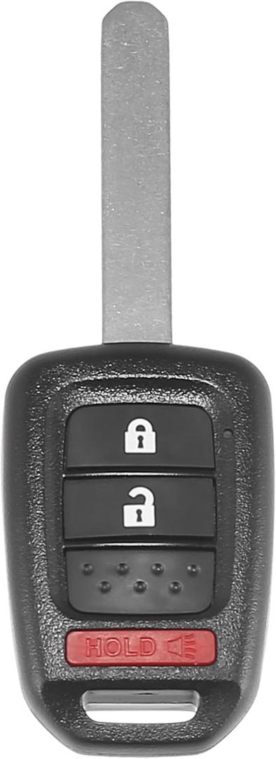 X AUTOHAUX 313.8MHz MLBHLIK6-1T Replacement Smart Proximity Keyless Entry Remote Key Fob for Honda Crosstour 2013-2015 for Honda CR-V 2014-2016 for Honda Fit 2015-2020 3 Buttons